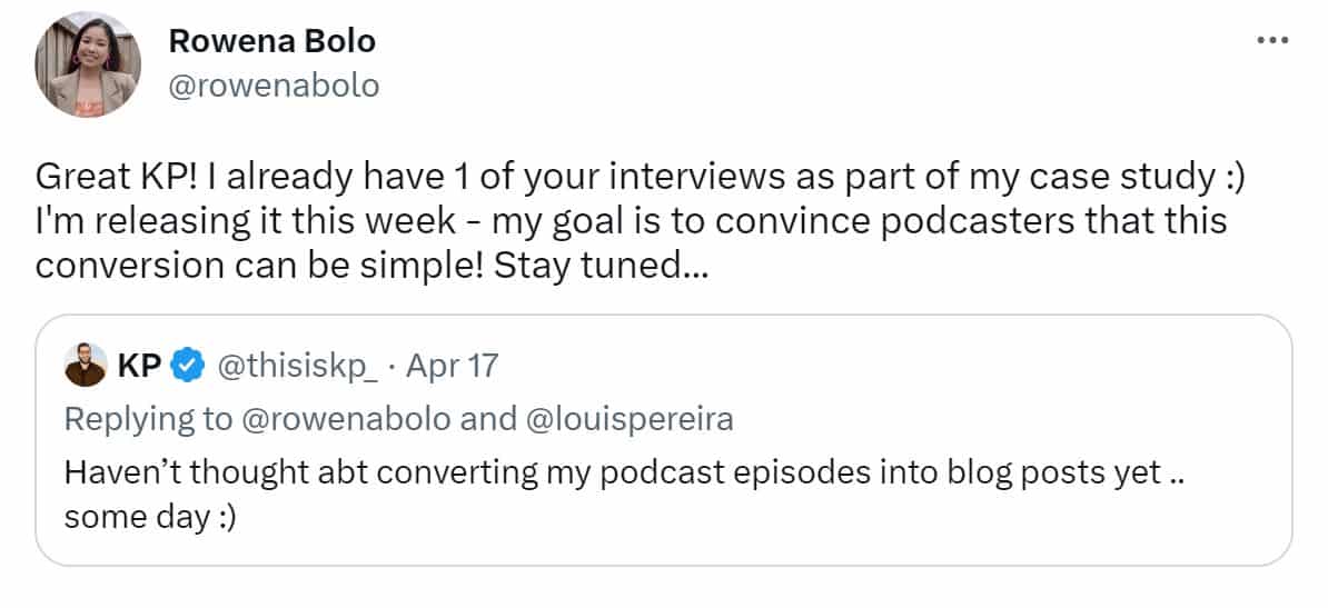 how to turn a podcast into a blog post